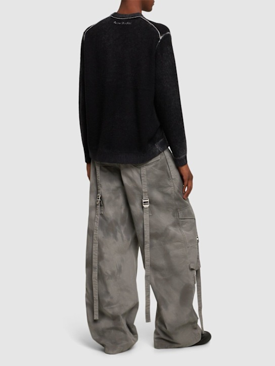 Acne Studios: Karpo vintage wool blend sweater - men_1 | Luisa Via Roma