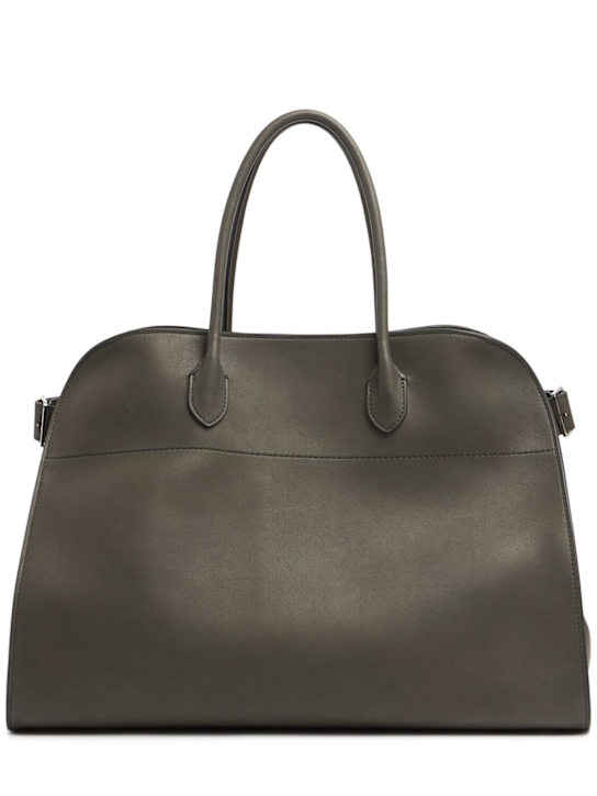 The Row: Soft Margaux 17 tote - men_0 | Luisa Via Roma