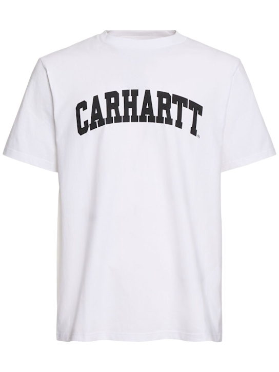 Carhartt WIP: University cotton t-shirt - men_0 | Luisa Via Roma