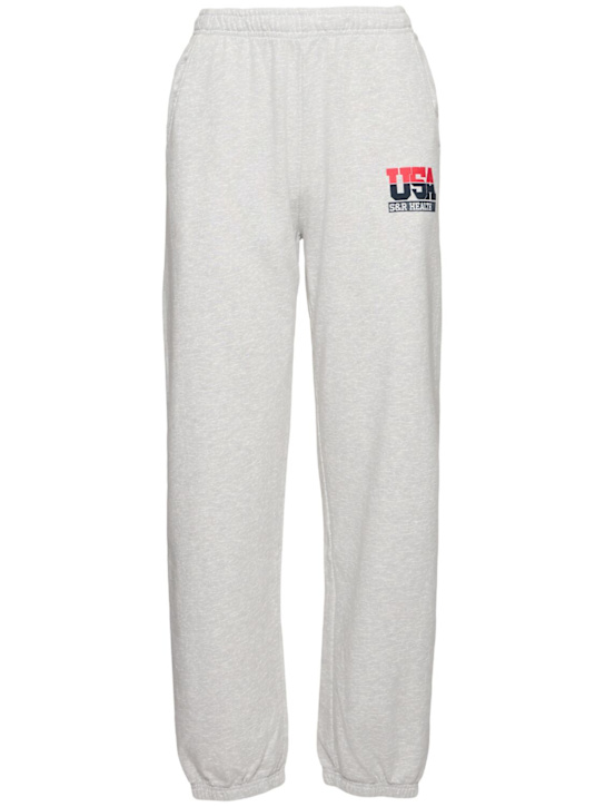 Sporty & Rich: Jogginghose „Team USA“ - Grau - women_0 | Luisa Via Roma