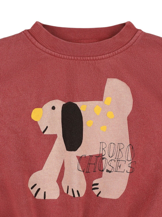 Bobo Choses: コットンスウェットシャツ - kids-boys_1 | Luisa Via Roma
