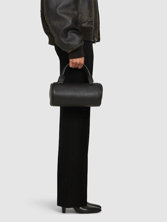 The Row: Small Edith grain leather top handle bag - women_1 | Luisa Via Roma