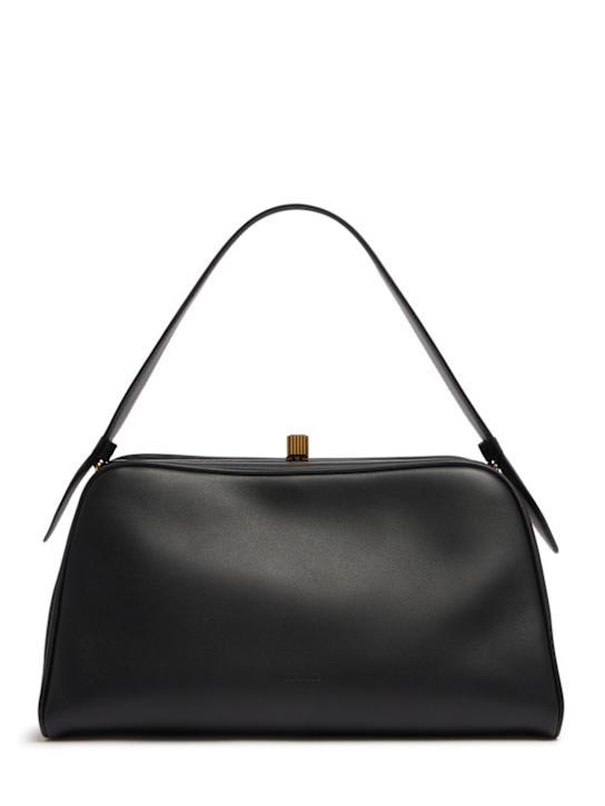 Khaite: Cate smooth leather handbag - women_0 | Luisa Via Roma