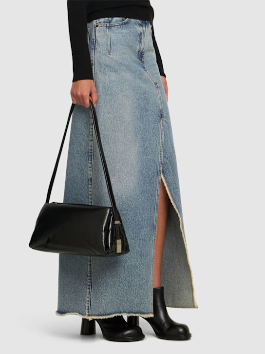 Osoi: Pillow Bow leather shoulder bag - women_1 | Luisa Via Roma