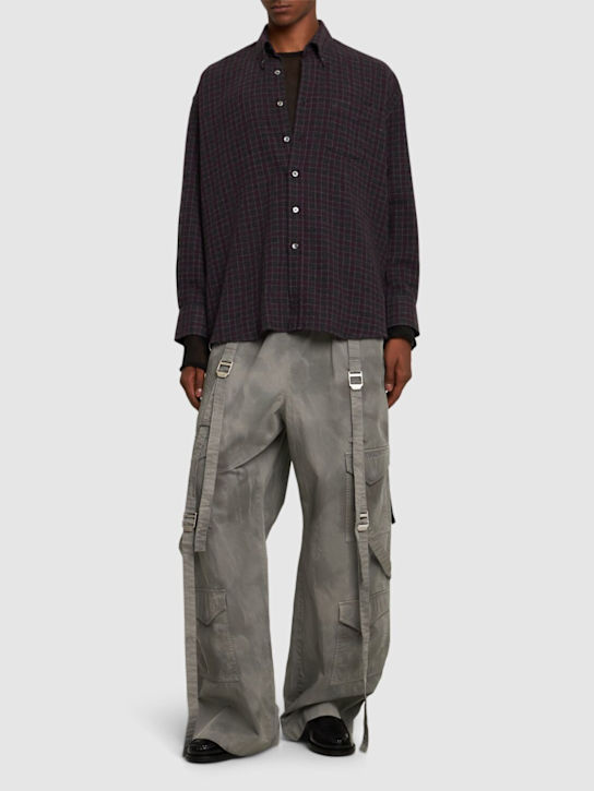 Our Legacy: Borrowed Sophomore check shirt - men_1 | Luisa Via Roma