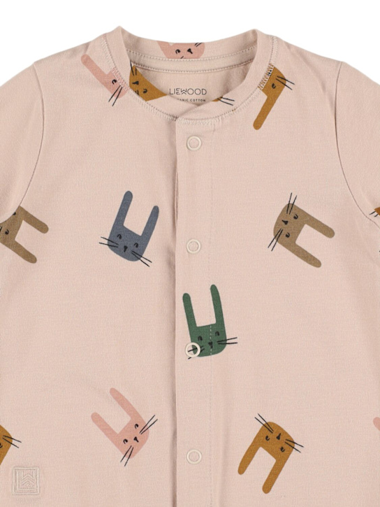 Liewood: オーガニックストレッチコットンロンパース - kids-girls_1 | Luisa Via Roma