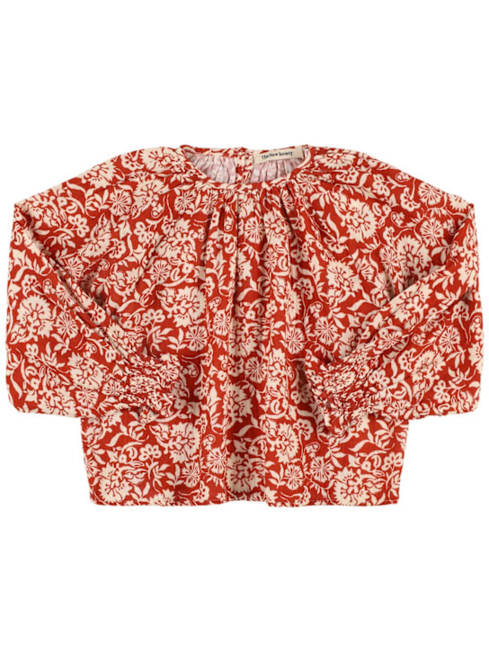 The New Society: Baltic コットンシャツ - kids-girls_0 | Luisa Via Roma