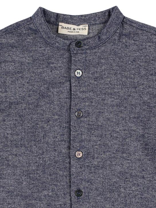 Babe & Tess: Camicia in misto cotone - kids-girls_1 | Luisa Via Roma