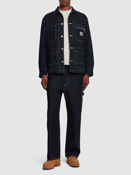 JUNYA WATANABE:  Jeansjacke aus Baumwolle „Carhartt x JW“ - men_1 | Luisa Via Roma