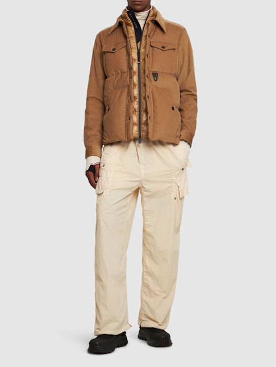 Moncler Grenoble: Lech cotton down shirt jacket - men_1 | Luisa Via Roma