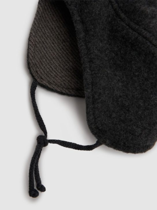 1 + IN THE FAMILY: Wool blend hat w/laces - kids-boys_1 | Luisa Via Roma