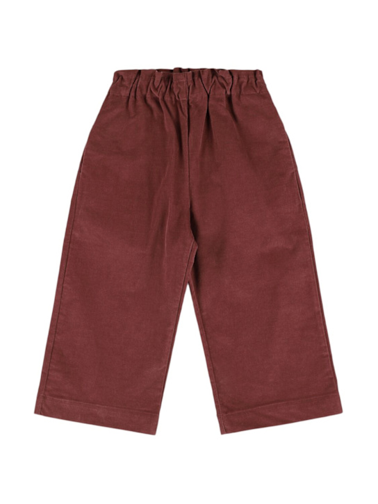 Babe & Tess: Caterina ストレッチコットンパンツ - kids-girls_0 | Luisa Via Roma