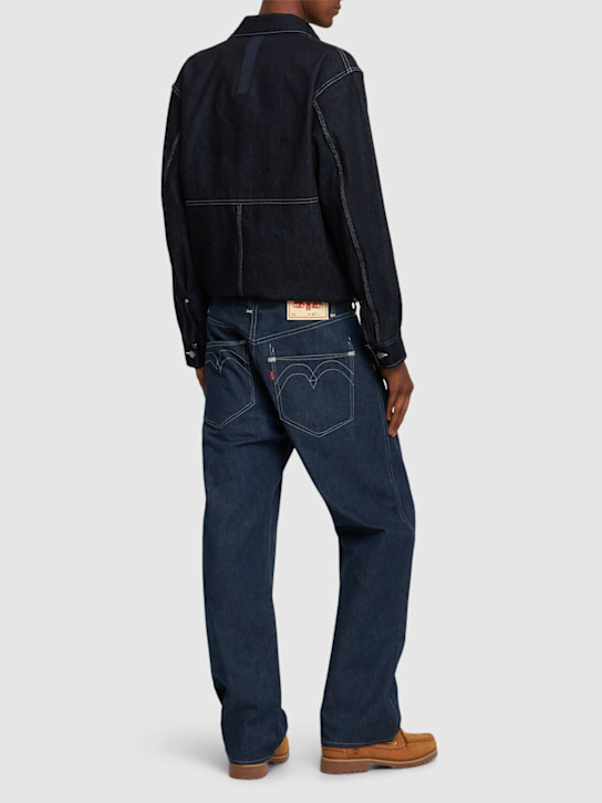 JUNYA WATANABE: Jeans de denim de algodón - men_1 | Luisa Via Roma