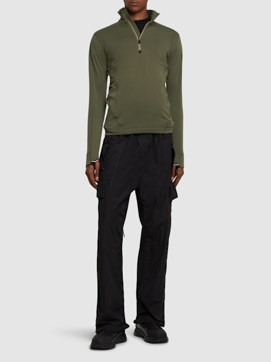 Moncler Grenoble: Polartec tech sweatshirt - men_1 | Luisa Via Roma