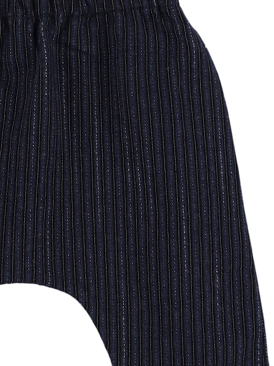 Babe & Tess: Babe コットンブレンドパンツ - ブルー - kids-girls_1 | Luisa Via Roma