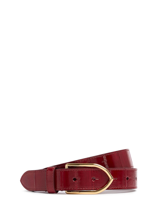 Jacquemus: La Ceinture Bambino leather belt - women_0 | Luisa Via Roma