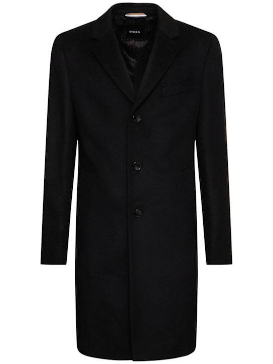 Boss: Hyde wool & cashmere coat - men_0 | Luisa Via Roma
