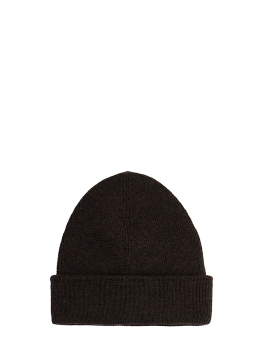 Our Legacy: Knit hat - Brown - men_0 | Luisa Via Roma