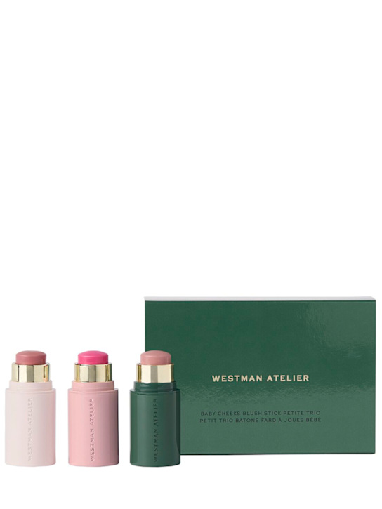 Baby cheeks petite blush stick trio Westman Atelier Beauty