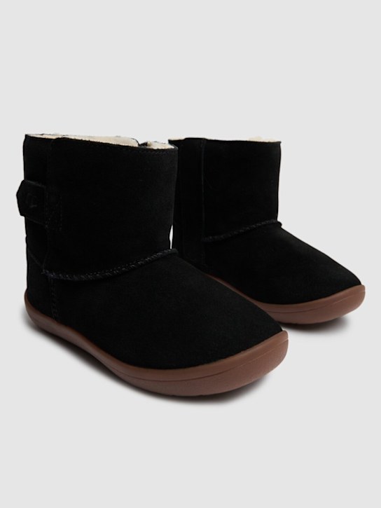 Ugg: Botas de shearling - Negro - kids-girls_1 | Luisa Via Roma