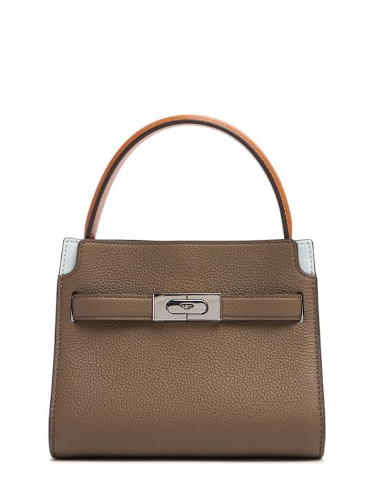 Tory Burch: Petite Lee Radziwill leather bag - women_0 | Luisa Via Roma