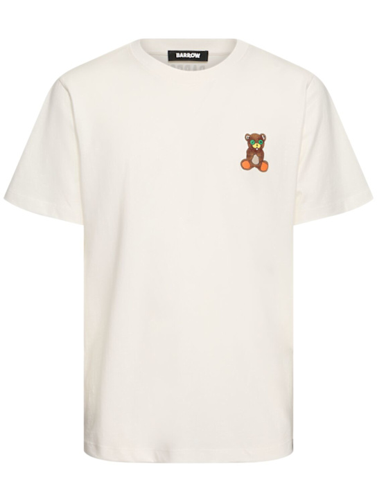 Barrow: Bear cotton t-shirt - men_0 | Luisa Via Roma