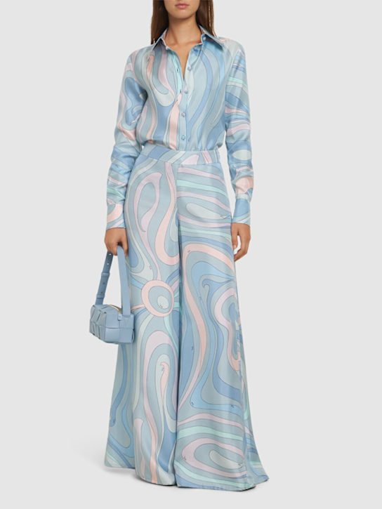 Pucci: シルクツイルシャツ - women_1 | Luisa Via Roma