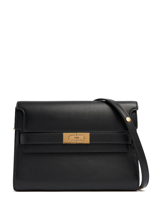 Tory Burch: Lee Radziwill leather shoulder bag - women_0 | Luisa Via Roma
