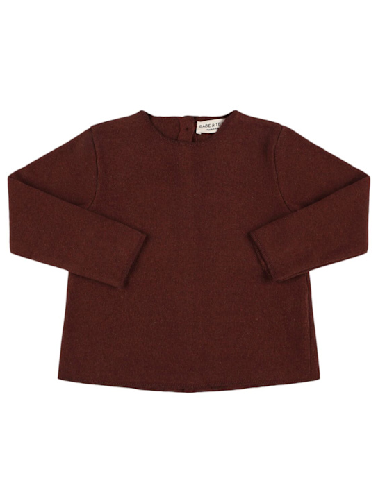 Babe & Tess: コットンブレンドニットトップ - kids-girls_0 | Luisa Via Roma