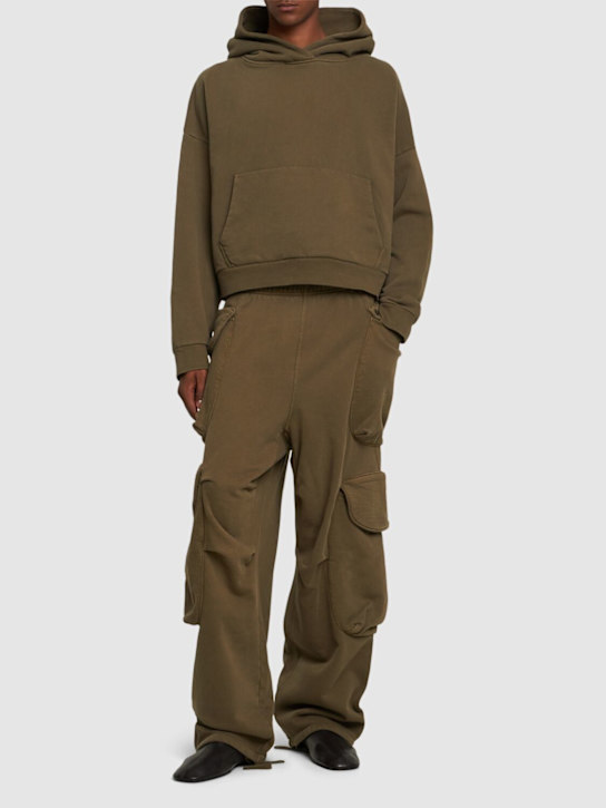 Entire Studios: Heavy cotton cargo pants - men_1 | Luisa Via Roma