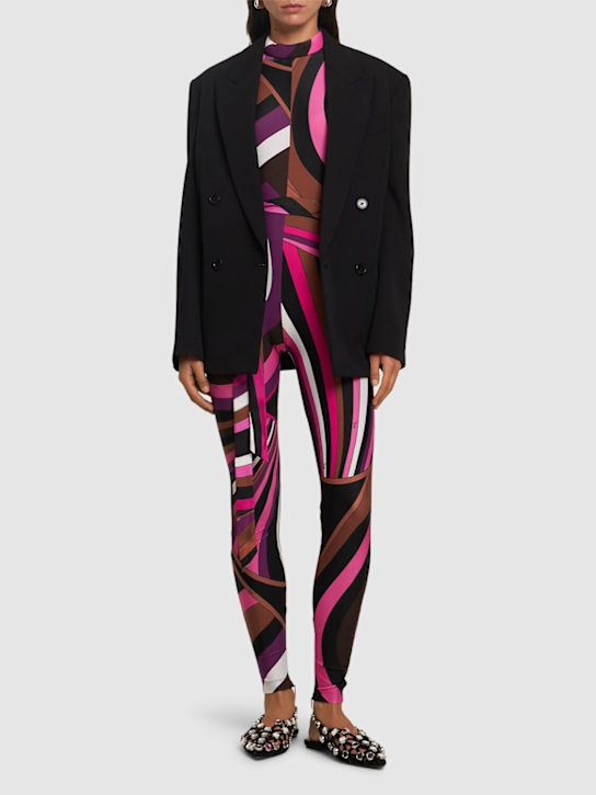 Pucci: Printed lycra jumpsuit - women_1 | Luisa Via Roma