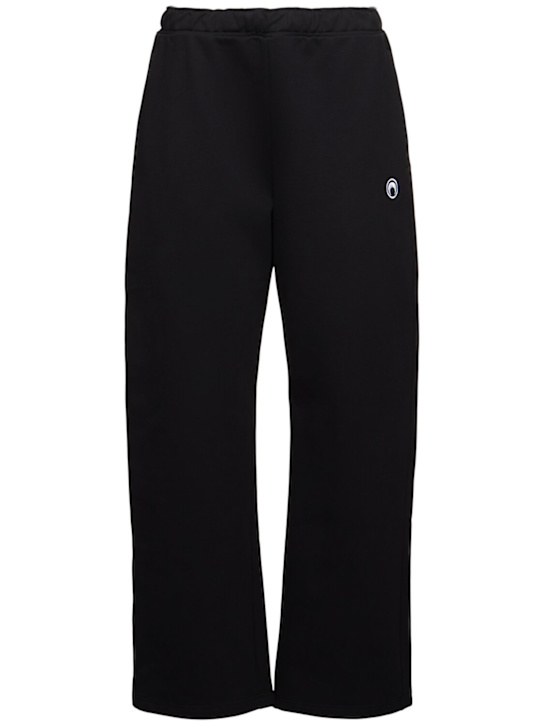 Marine Serre: Moon logo sweatpants - women_0 | Luisa Via Roma
