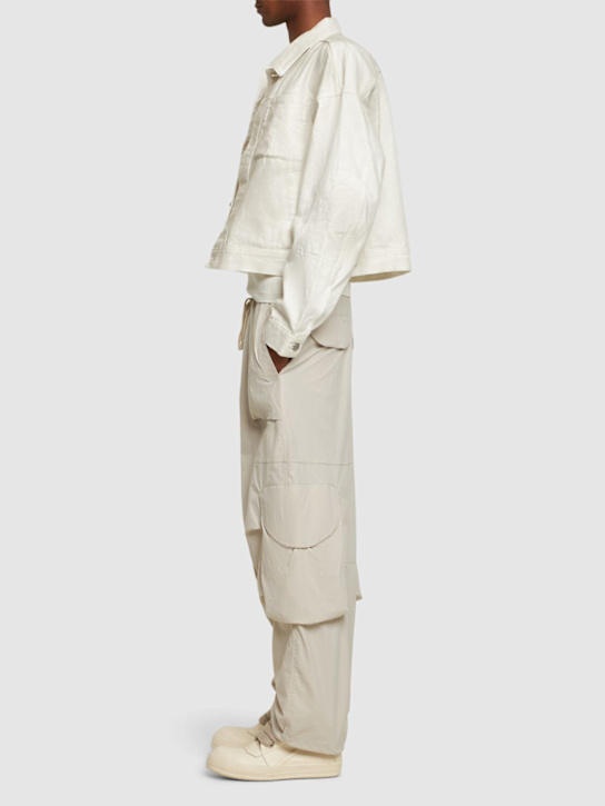 Entire Studios: Freight wide leg cargo pants - men_1 | Luisa Via Roma