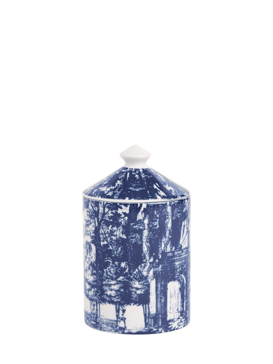 Fornasetti: Bougie Piccola Giardino Settecentesco - Bleu - ecraft_0 | Luisa Via Roma