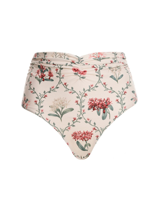 Agua By Agua Bendita: Vaiven printed bikini bottoms - women_0 | Luisa Via Roma