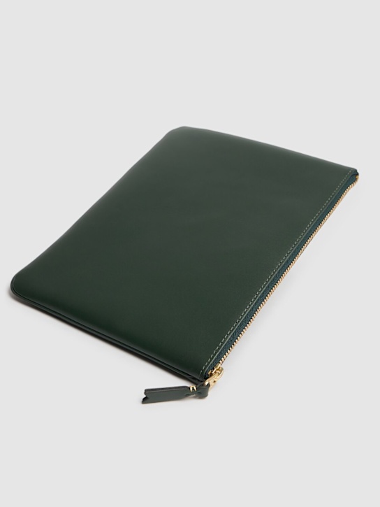 Comme des Garçons Wallet: Classic leather line wallet - women_1 | Luisa Via Roma