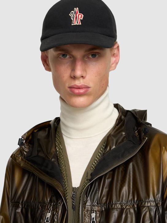 Moncler Grenoble: Polartec tech baseball cap - men_1 | Luisa Via Roma