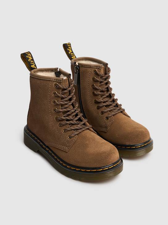 Dr.Martens: 1460 Serena leather boots - kids-boys_1 | Luisa Via Roma