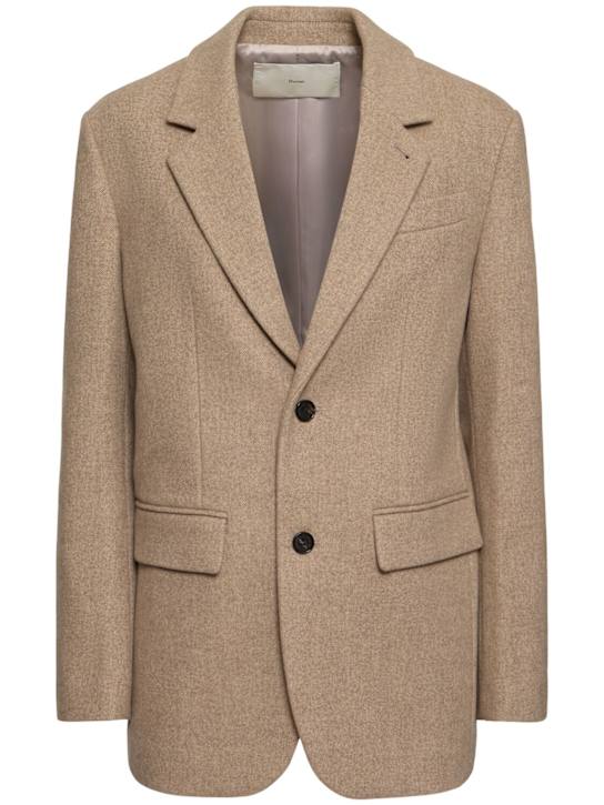 Dunst: Unisex classic 2-button wool blazer - women_0 | Luisa Via Roma