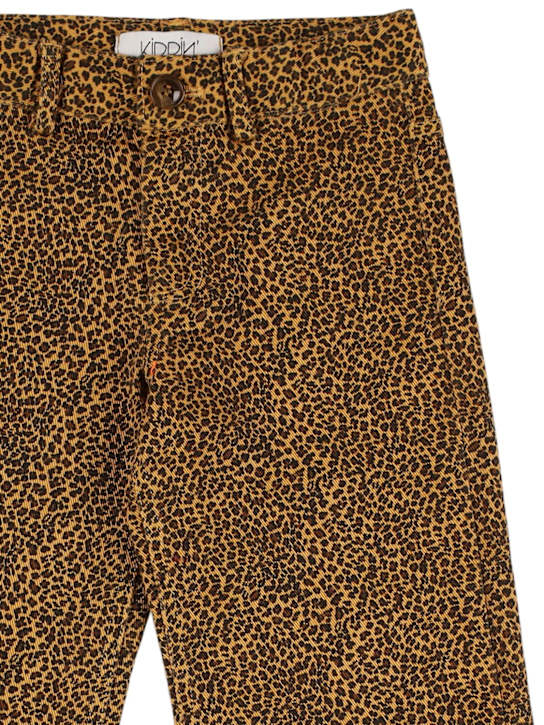 Kiddin: Leopard print pants - Multicolor - kids-boys_1 | Luisa Via Roma