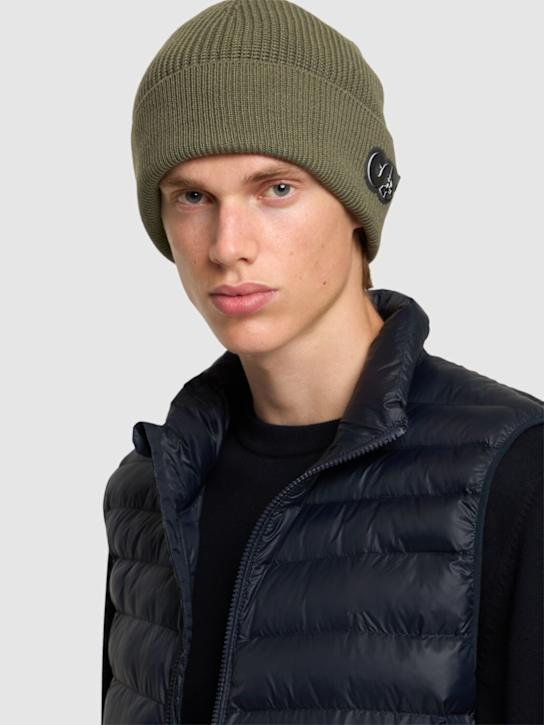 Alphatauri: Ada beanie - Olive Green - men_1 | Luisa Via Roma