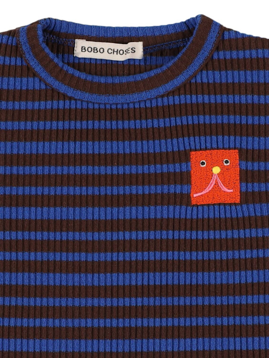 Bobo Choses: コットンブレンドTシャツ - kids-boys_1 | Luisa Via Roma