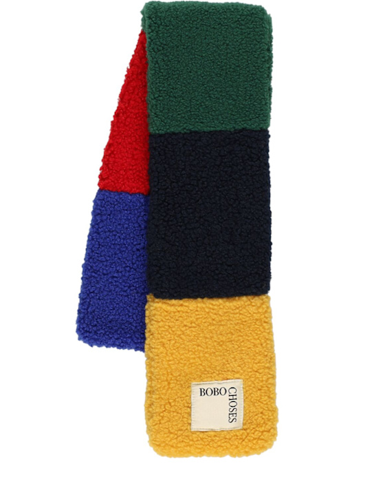 Bobo Choses: カラーブロックテディマフラー - kids-girls_0 | Luisa Via Roma