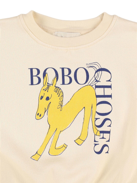 Bobo Choses: コットンスウェットシャツ - kids-boys_1 | Luisa Via Roma