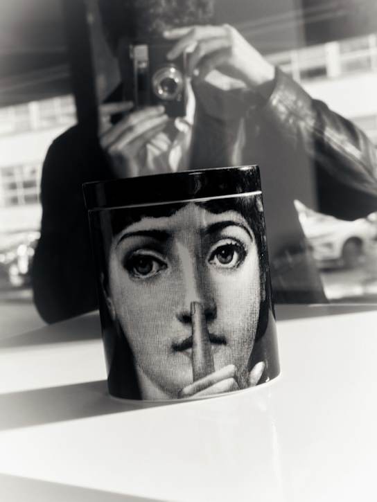 Fornasetti: Mascherina large candle - ecraft_1 | Luisa Via Roma