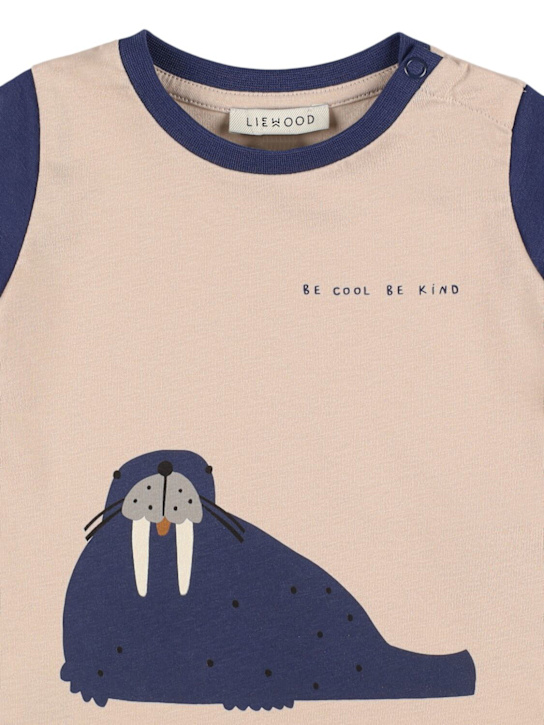 Liewood: T-shirt in cotone organico con stampa - kids-girls_1 | Luisa Via Roma