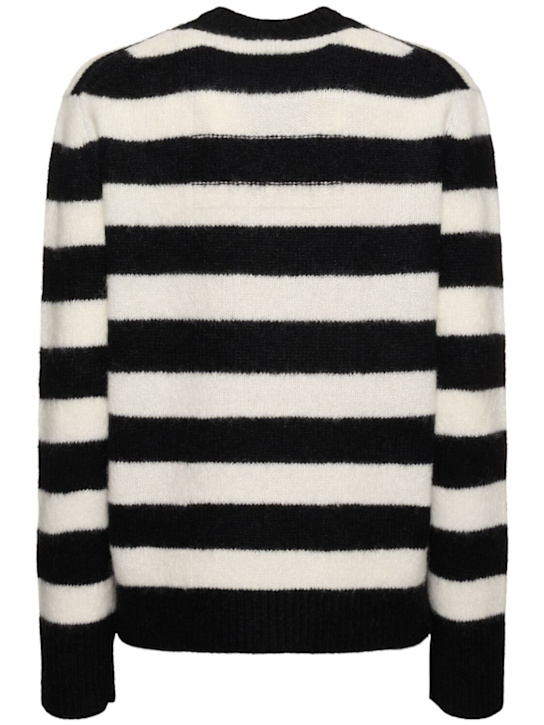 Marc Jacobs: Logo brushed alpaca blend sweater - women_4 | Luisa Via Roma