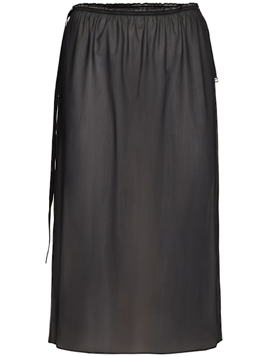 Carven: Mesh midi skirt - women_0 | Luisa Via Roma