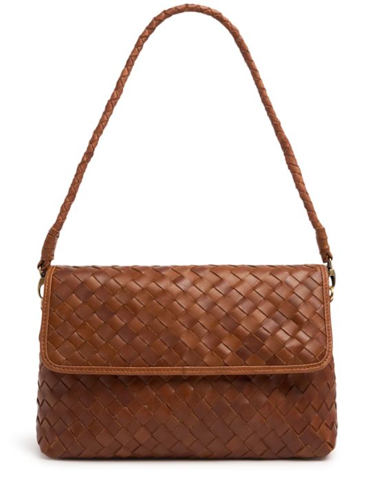 Bembien: Madeleine leather shoulder bag - women_0 | Luisa Via Roma