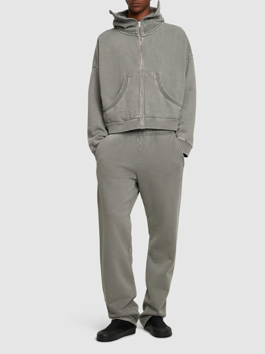 Entire Studios: Straight-leg cotton sweatpants - men_1 | Luisa Via Roma